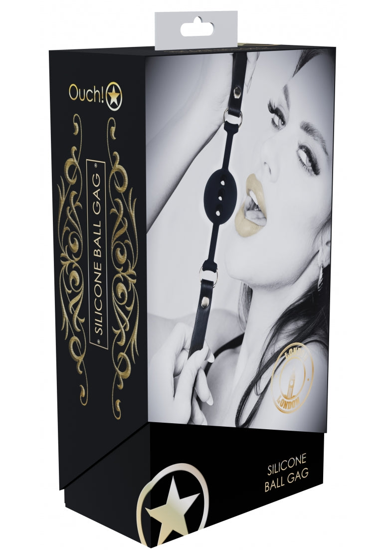 Ouch! London Collection Silicone Ball Gag