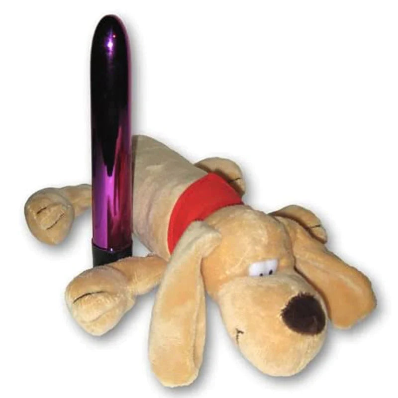 Hide-A-Vibe Dog Plush Toy