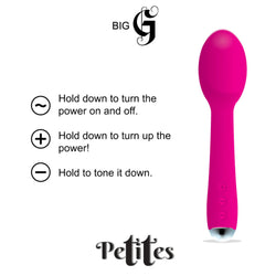 Petites Big G Vibrator Pink