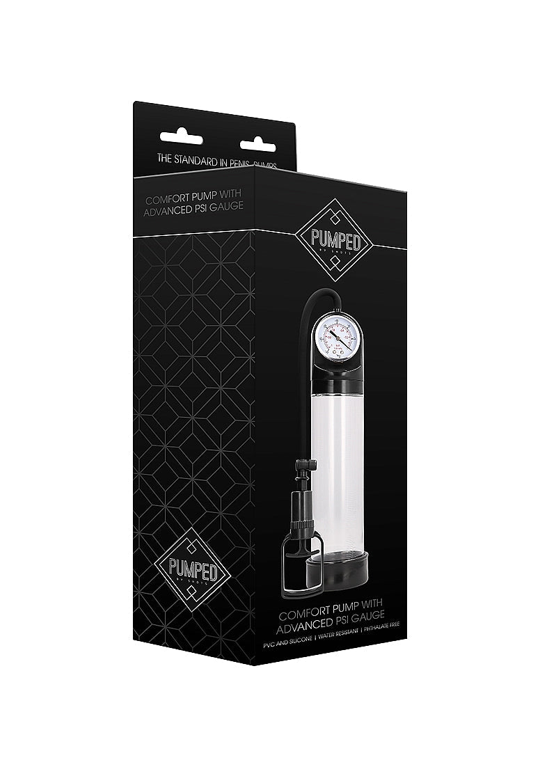 Pumped Comfort Pump PSI Gauge Transparent