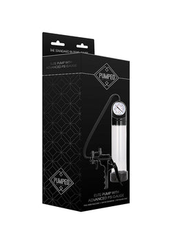 Pumped Elite Pump PSI Gauge Transparent