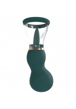 PUMPED Vulva Breast Pump Forest Green