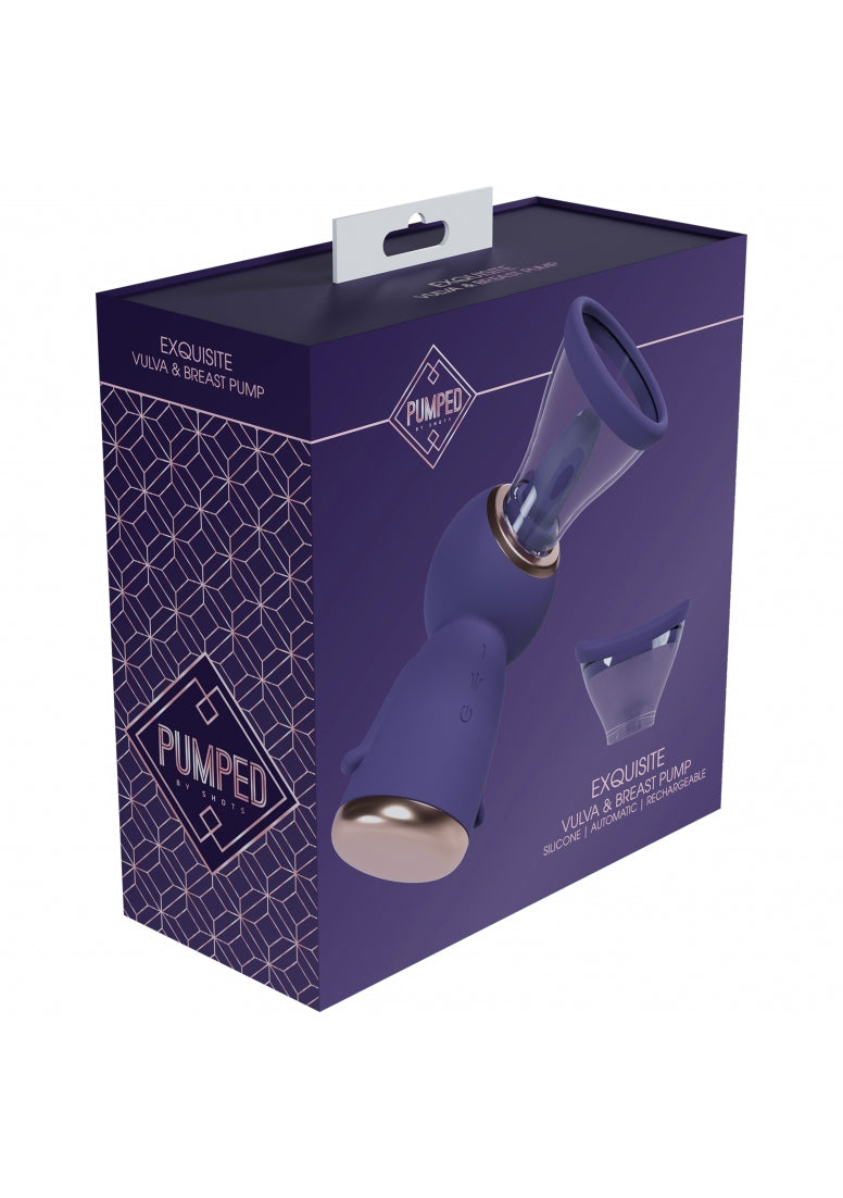 PUMPED Vulva Breast Pump Purple