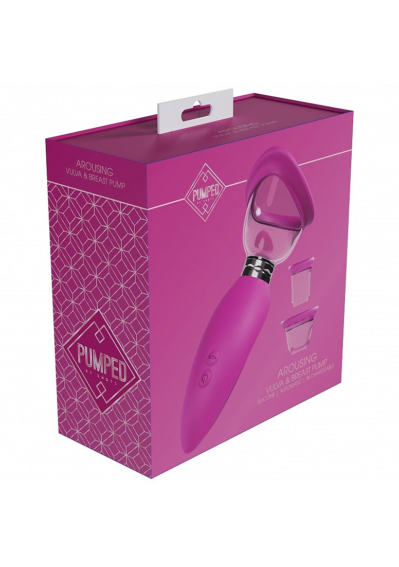 PUMPED Vulva Clitoral Nipple Pump Pink