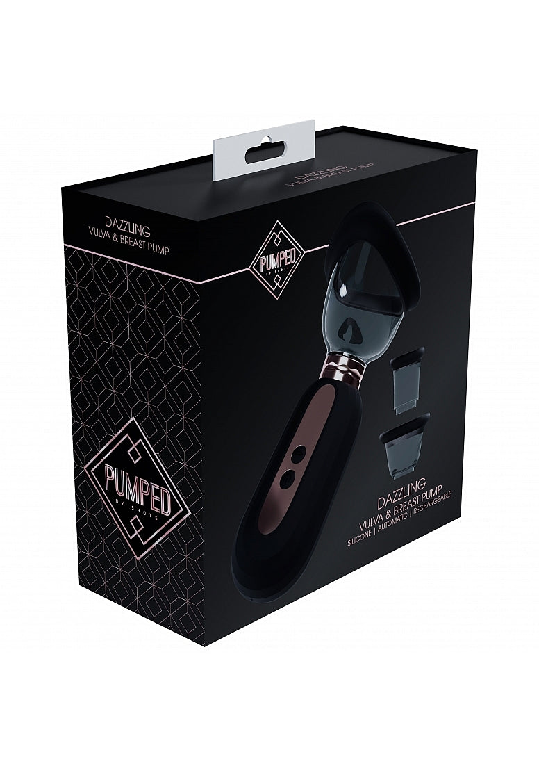 PUMPED Vulva Clitoral Nipple Pump Black