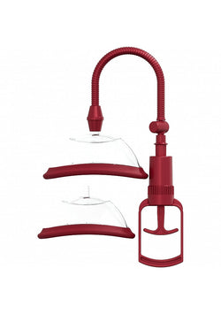 Pumped Manual Vagina Pump Red