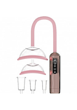 Pumped Auto Vulva Breast Nipple Pump Rose Gold