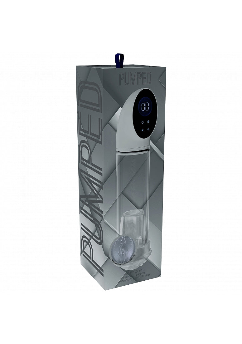 Pumped Hyperscope Auto Male Pump White