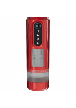 Pumped Sensurge Auto Heating Male Pump Red