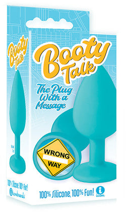 Booty Talk Wrong Way Butt Plug
