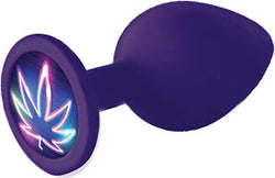 Booty Talk Neon Leaf Butt Plug