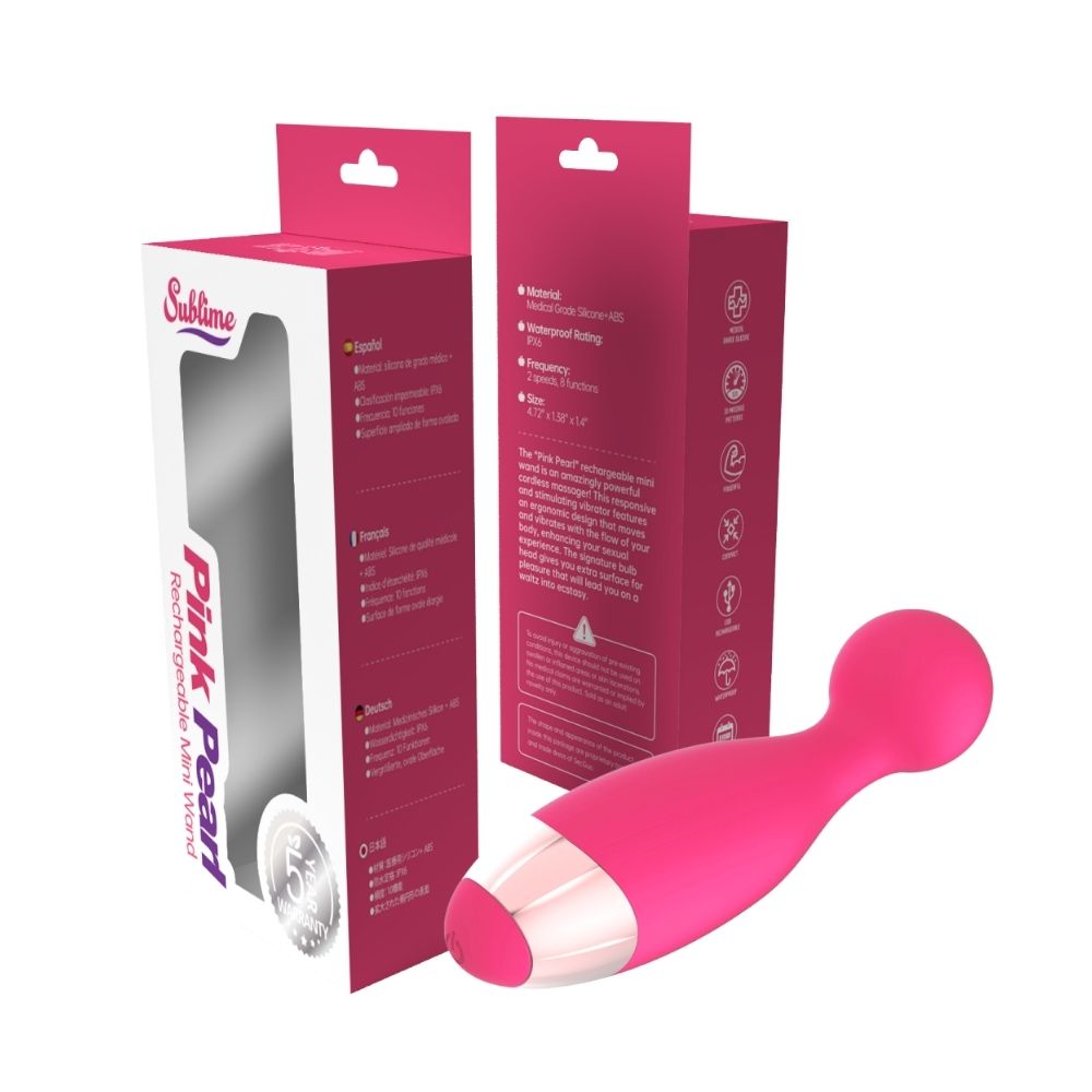 Pink Pearl Rechargeable Vibrator