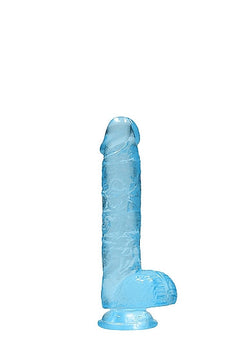 RealRock CC Dildo Balls Blue 6"