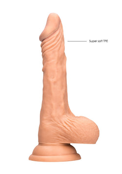 RealRock Dong With Balls Flesh 9"