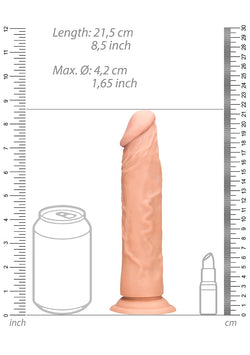 RealRock Dong Without Balls Flesh 8"