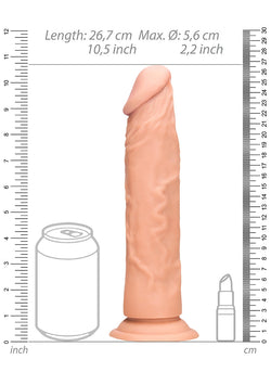 RealRock Dong Without Balls Flesh 10"