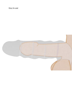 RealRock Penis Sleeve Slim Flesh 7"