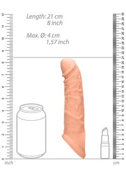 Penis Sleeve 8" / 20 cm - Flesh