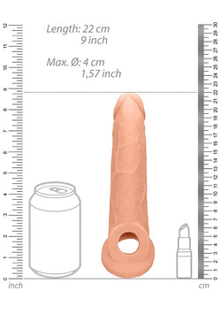 Penis Sleeve Flesh 9"