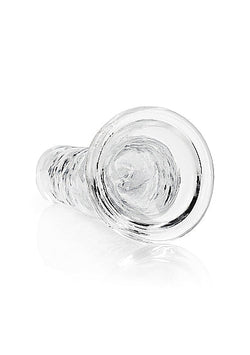 RealRock Crystal Clear Straight Dildo Transparent 11"
