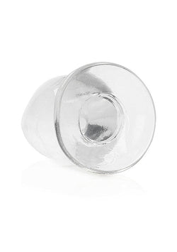 RealRock Crystal Clear Anal Plug 4.5" Transparent