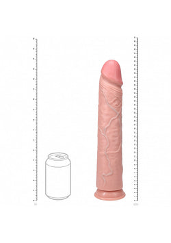 RealRock Extra Long Dildo No Balls 14"