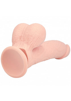 Realrock Rechargeable Dual Layer Dildo Flesh 6"