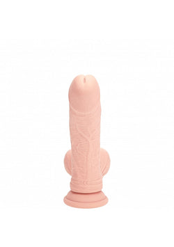 Realrock Rechargeable Dual Layer Dildo Flesh 6"