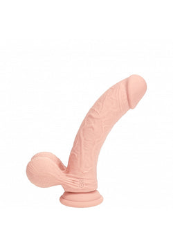 Realrock Rechargeable Dual Layer Dildo Flesh 6"