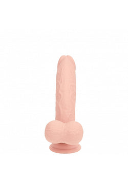 Realrock Rechargeable Dual Layer Dildo Flesh 6"