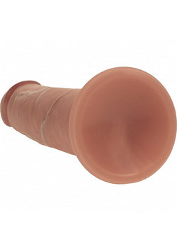Realrock Sliding Skin Dildo Tan 7"