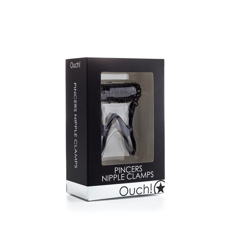 Ouch! Black Pincer Nipple Clamps