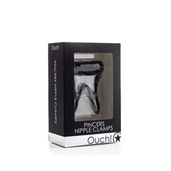 Ouch! Black Pincer Nipple Clamps