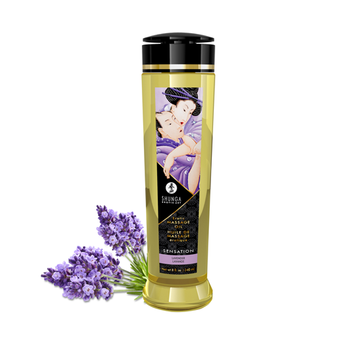 Shunga Massage Oil Sensation Lavender 240ml