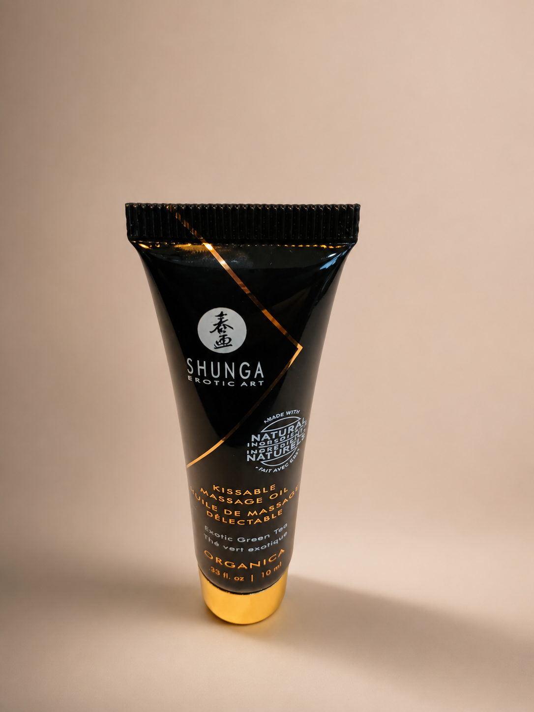 Shunga Kissable Massage Oil Green Tea 10ml
