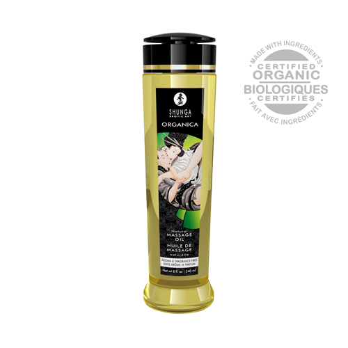 Shunga Massage Oil Organica Fragrance Free 240ml