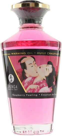 Shunga Warming Oil Raspberry Feeling 100ml