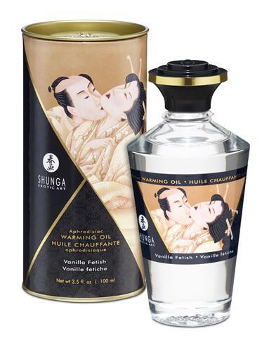 Shunga Warming Oil Vanilla Fetish 100ml
