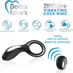Doctor Love Zinger Cock Ring w/ Remote
