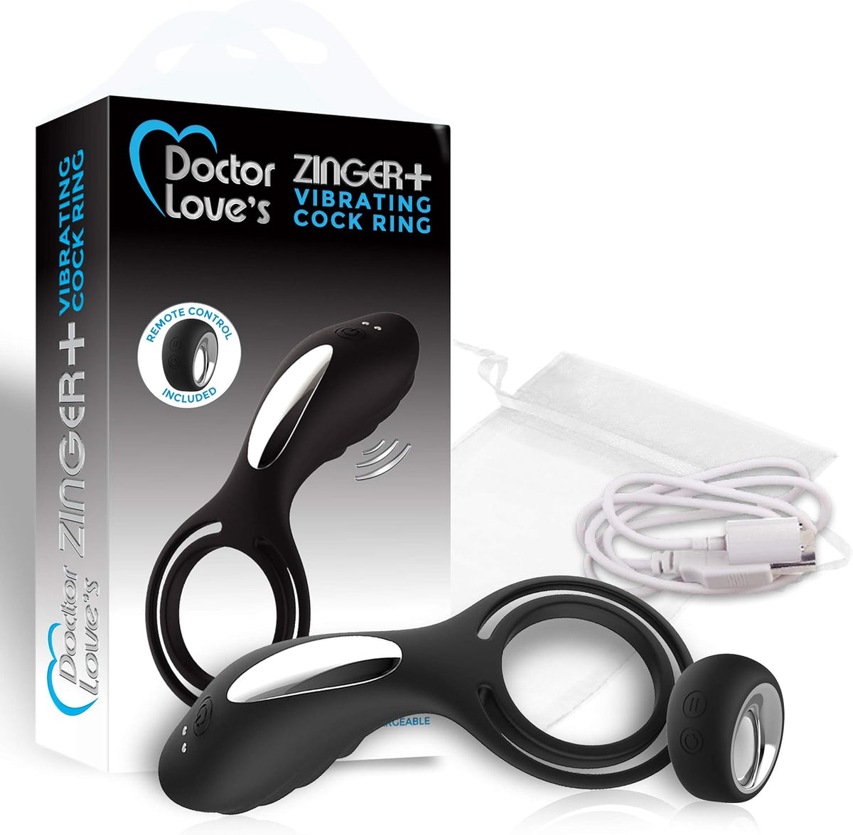 Doctor Love Zinger Cock Ring w/ Remote