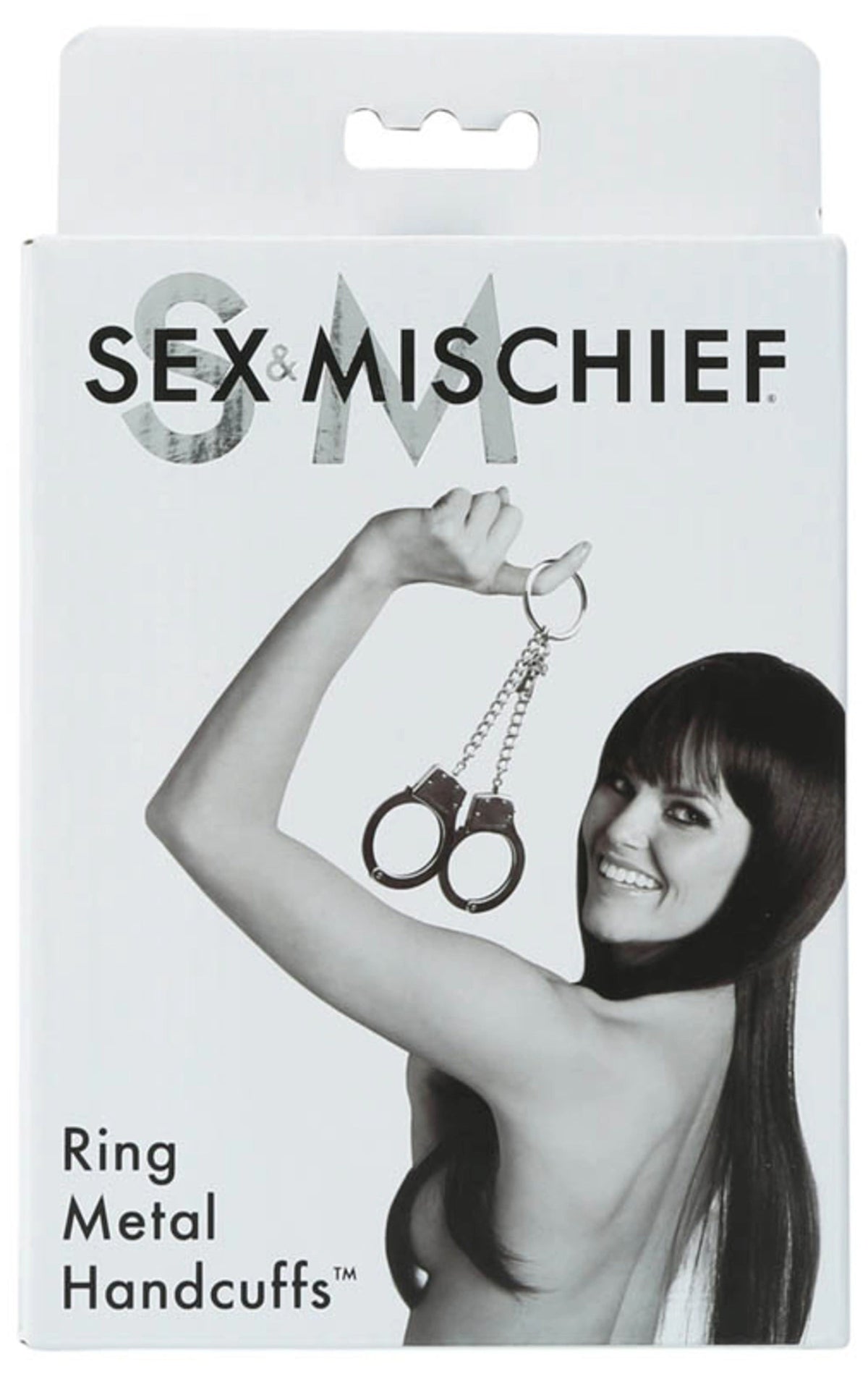 Sex & Mischief Ring Metal Handcuffs