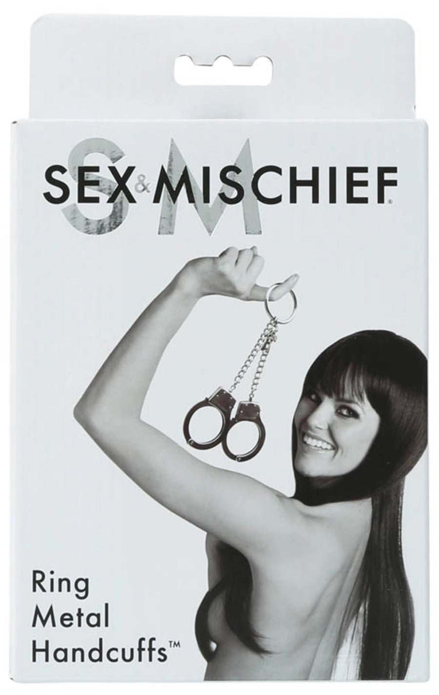 Sex & Mischief Ring Metal Handcuffs
