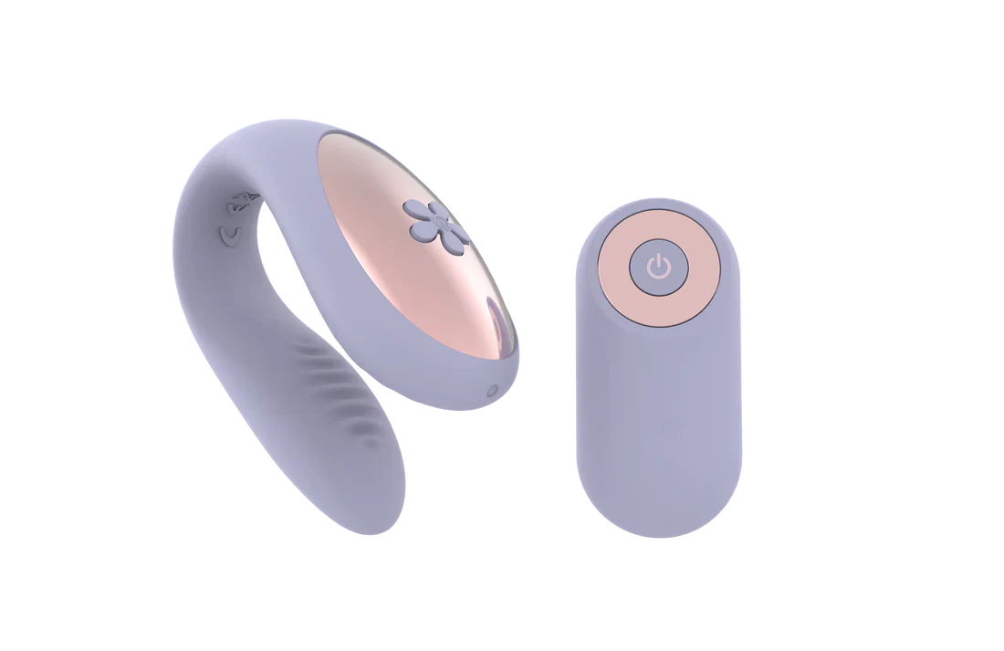 Sec Duo Silicone Couples Vibe Lilac