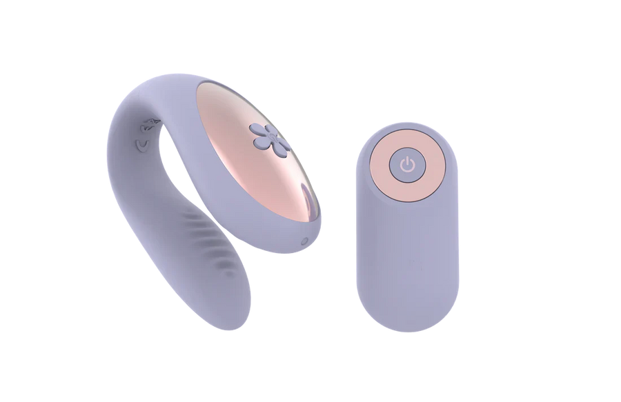 Sec Duo Silicone Couples Vibe Lilac