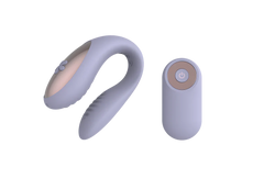 Sec Duo Silicone Couples Vibe Lilac