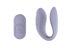 Sec Duo Silicone Couples Vibe Lilac
