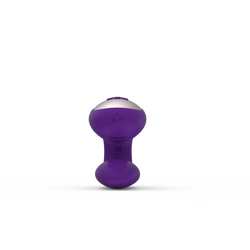Sec Duo Silicone Couples Vibe Plum