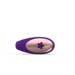 Sec Duo Silicone Couples Vibe Plum