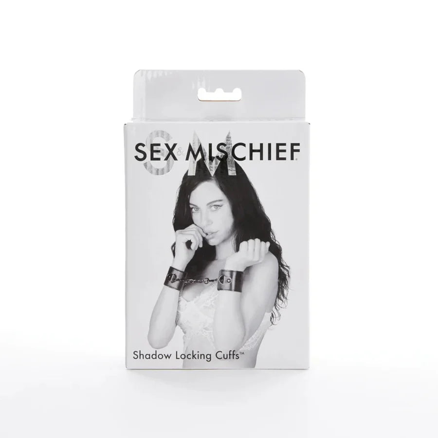 Sex & Mischief Shadow Locking Cuffs