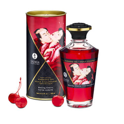 Shunga Warming Oil Blazing Cherry 100ml